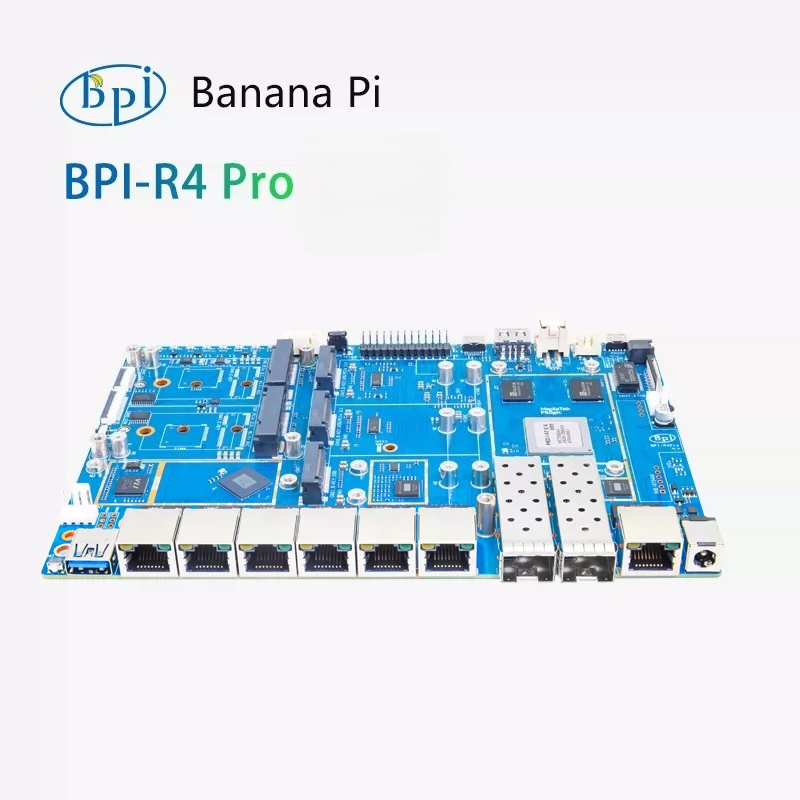 Bananapi Bpi R4 Wifi 7 - Banana Pi BPI-R4 Pro-4E Scheda di