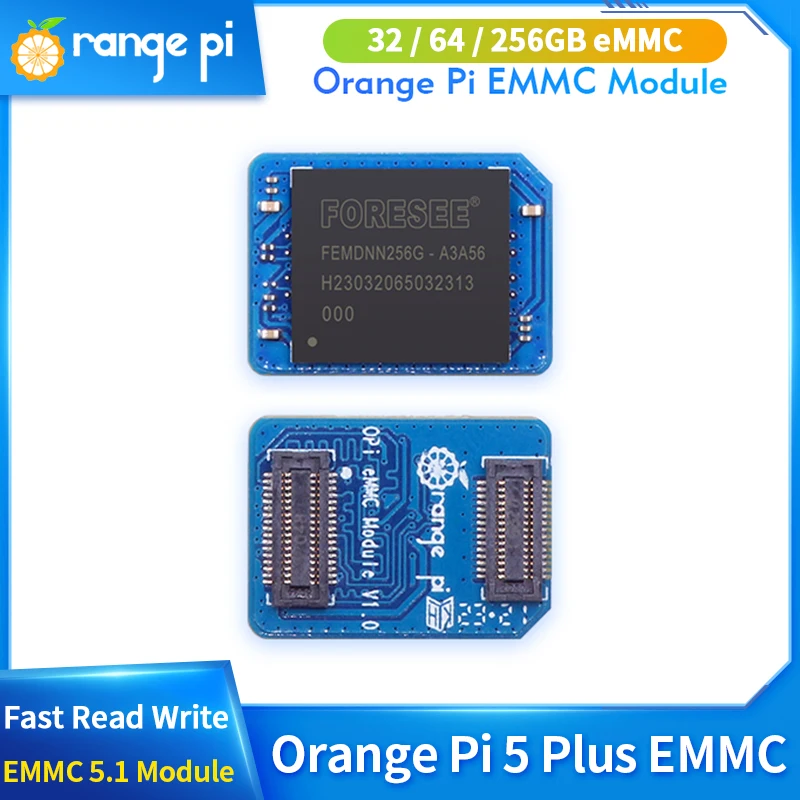 Orange Pi 5 Plus 32Gb - Modulo Woli Orange Pi 32GB 64GB