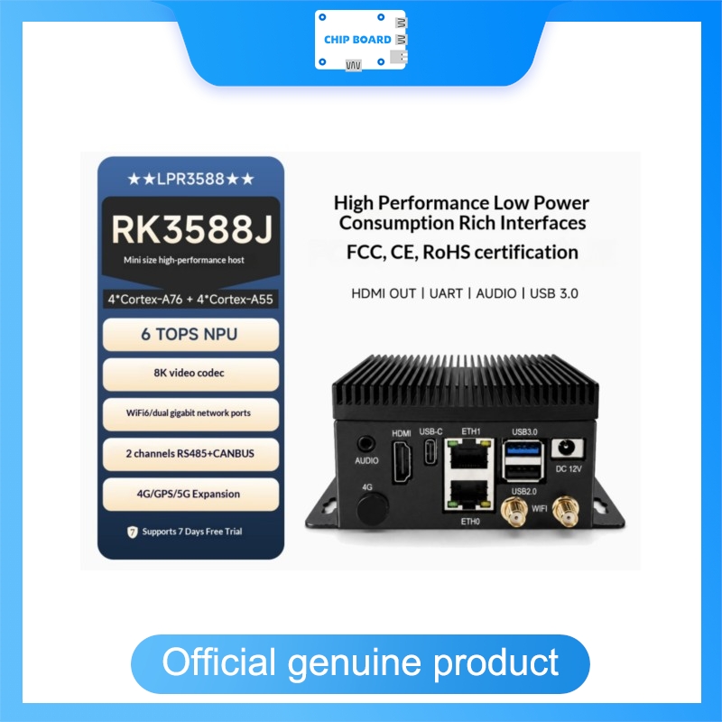 Rk3588 Mini Pc Board - Neardi Pi4 RK3588 Mini PC Industriale,