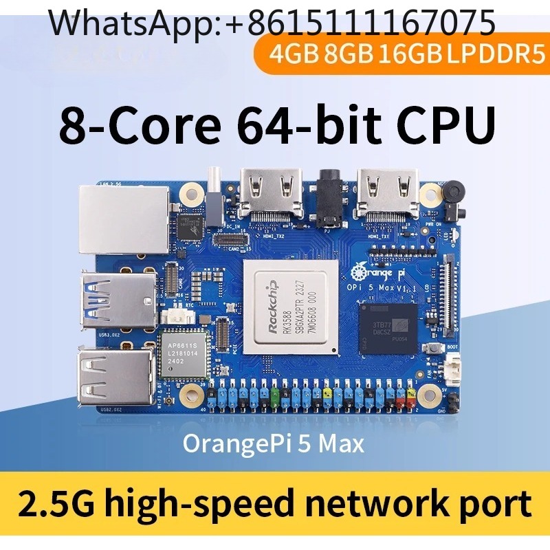 Orange Pi 5 Max RK3588 SBC 8G/ - Orange Pi 5 Max Rk3588 recensione e prezzo