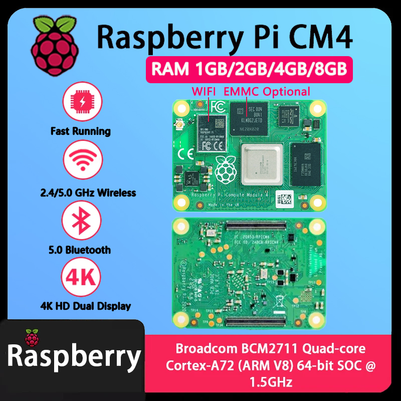 Raspberry Pi CM4 1GB/2GB/4GB/8 - Compute Module 4 32Gb Wifi recensione e prezzo
