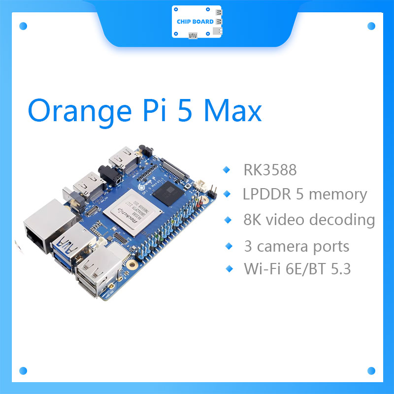 Scheda di sviluppo Orange Pi 5 - Orange Pi 5 Max Rk3588 recensione e prezzo